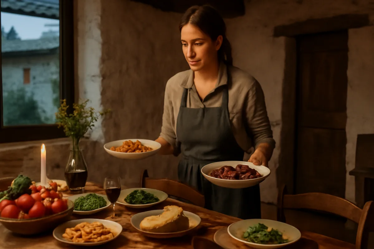 Cosa aspettarsi da una vera cena in agriturismo? I dettagli che fanno la differenza
