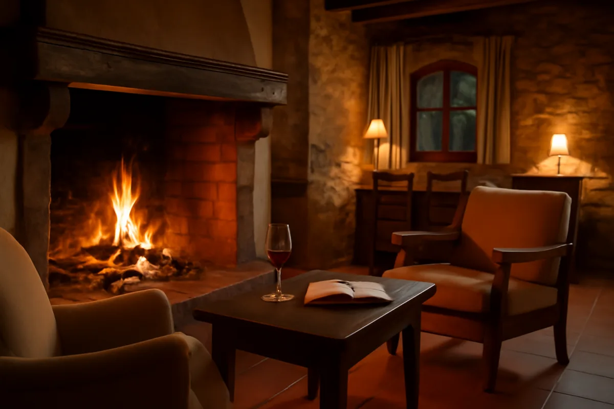 Stanze con caminetto in agriturismo: il comfort inaspettato che valorizza le serate