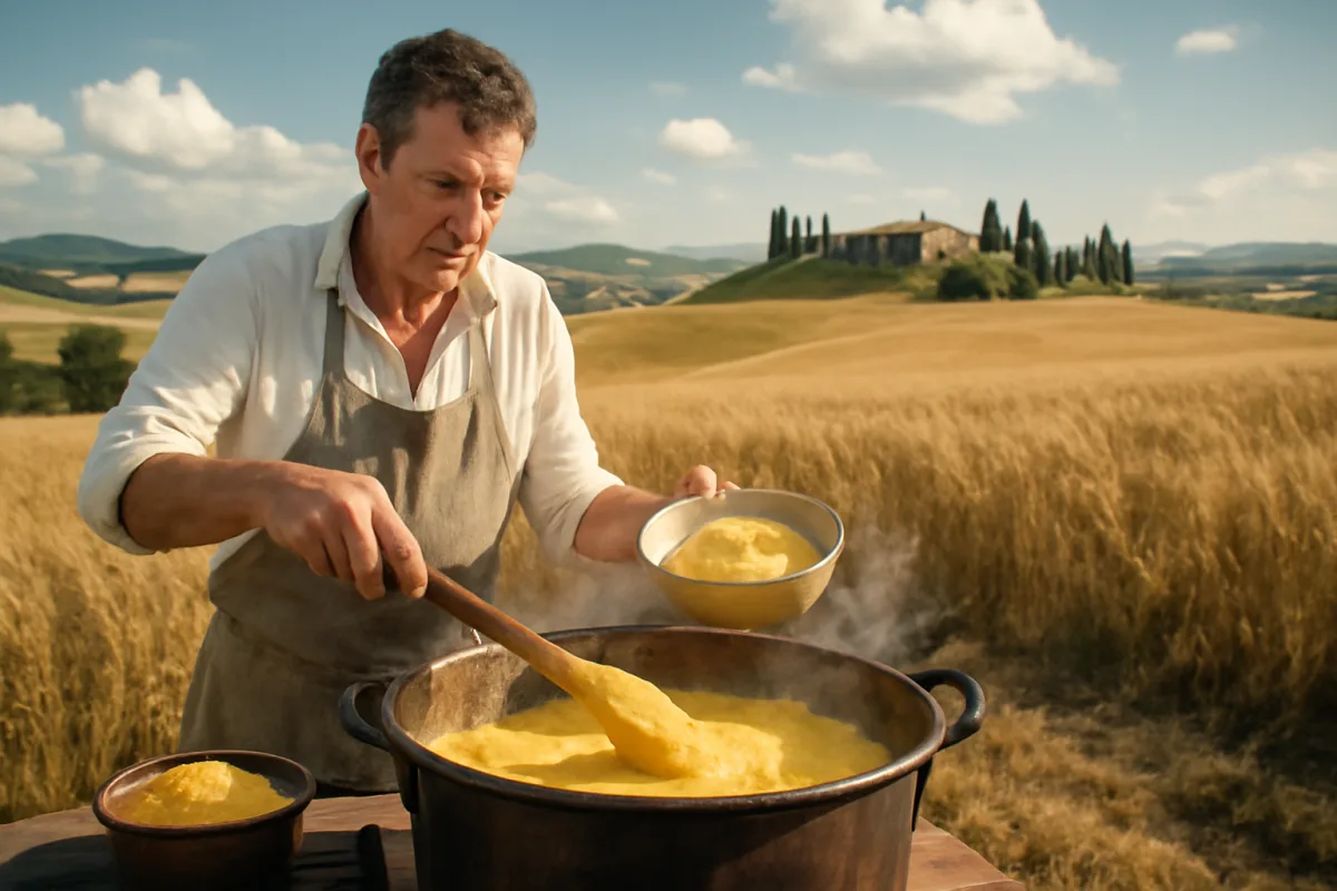 La polenta dei campi senesi: la preparazione autentica che evita gli errori più comuni